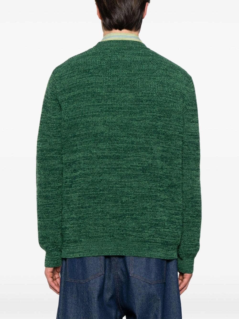 logo-embroidered sweater - 4