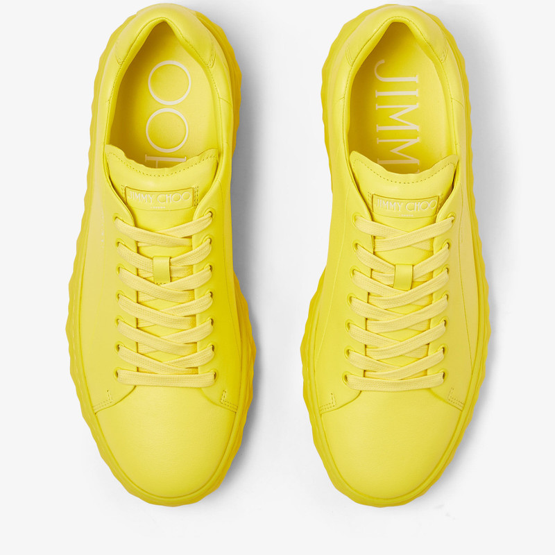 Diamond Light/M
Soft Yellow Nappa Leather Low-Top Trainers 8