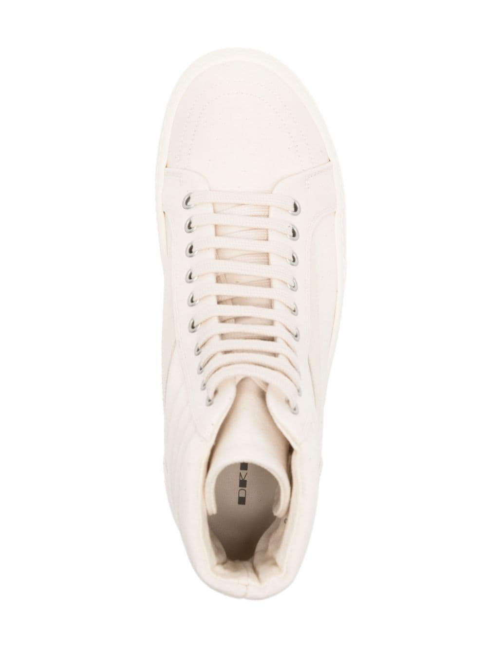 Lido panelled high-top sneakers - 4