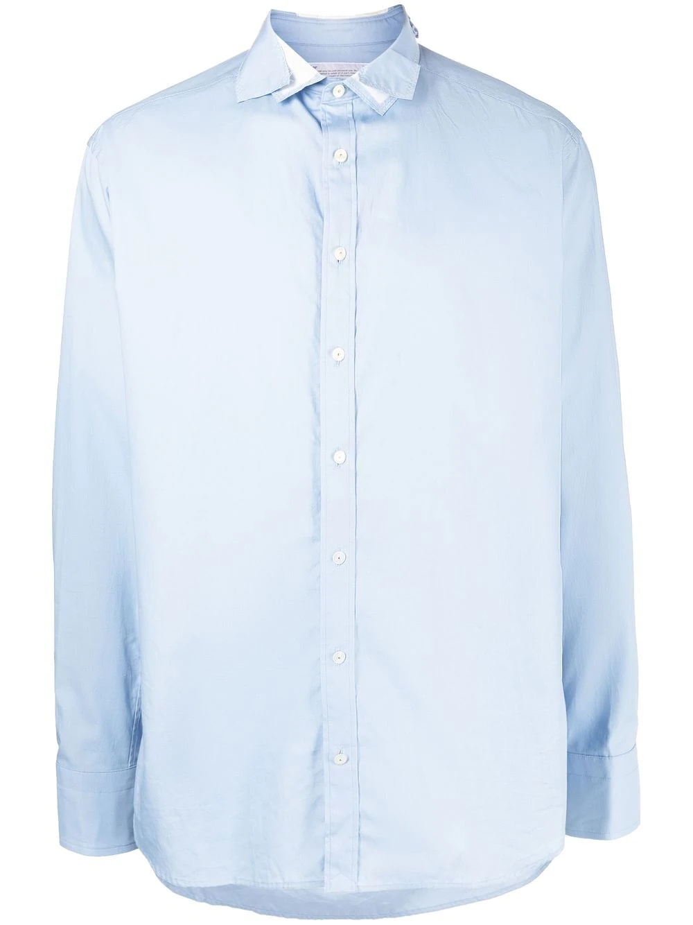 deconstructed long-sleeved shirt - 1