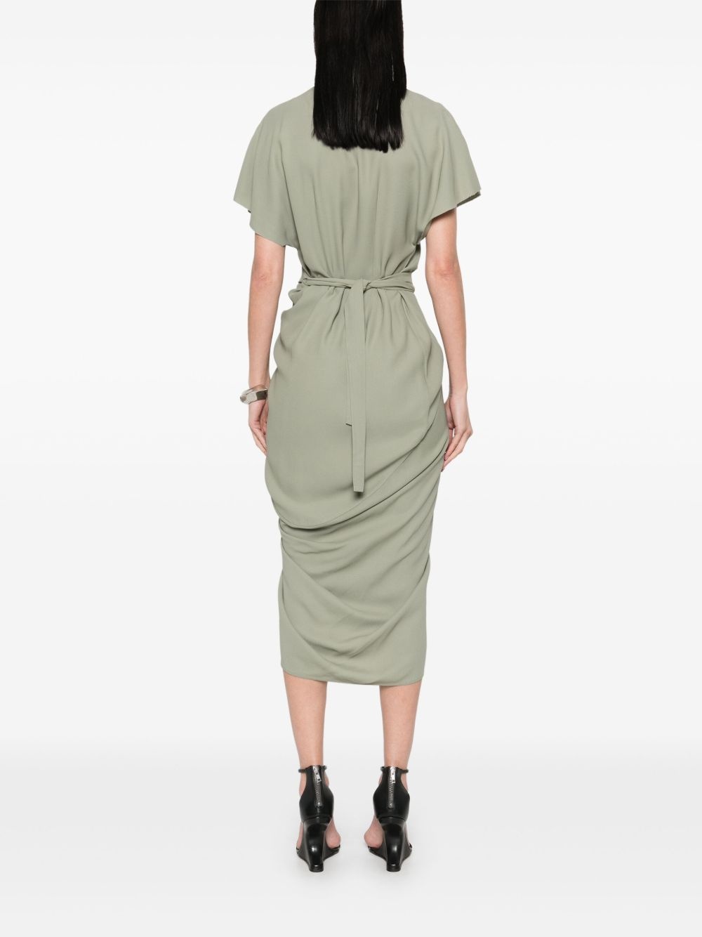 wrap maxi dress - 4