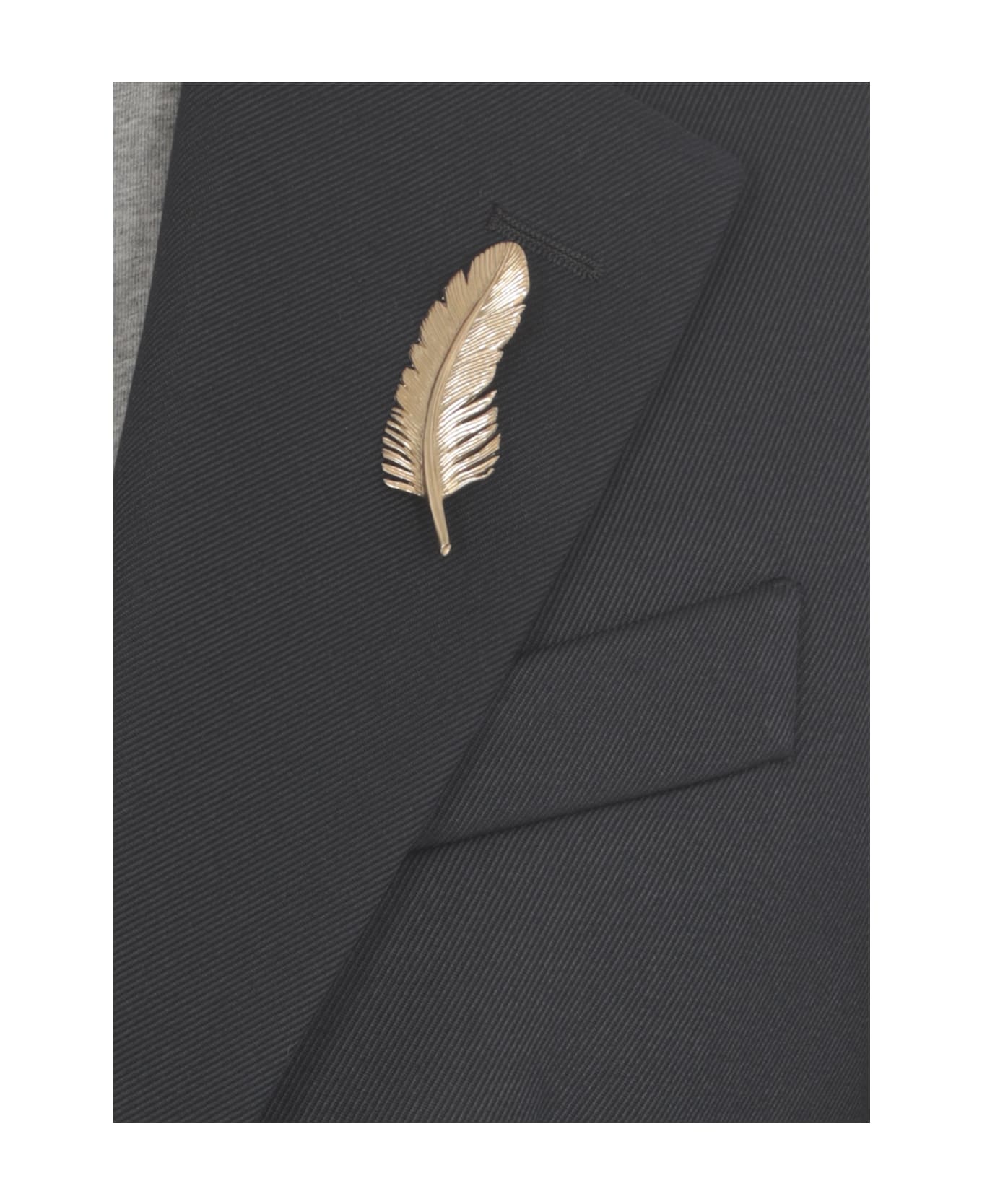 Virgin Wool Blend Single-breast Jacket - 5