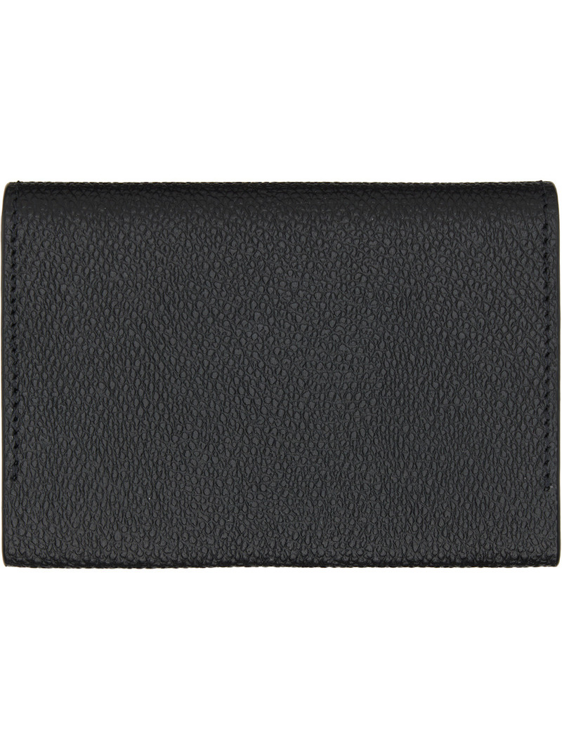 Valentino Black VLogo Signature Card Holder outlook