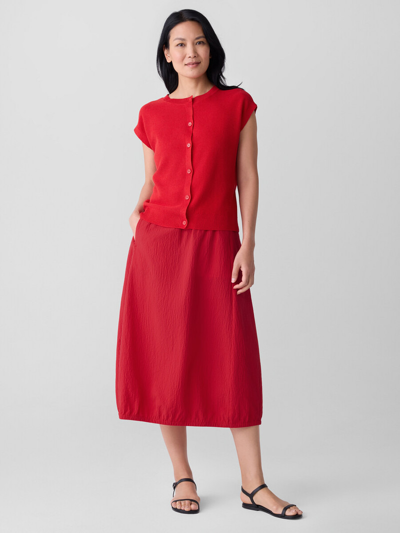 EILEEN FISHER Organic Linen Cotton Vest outlook