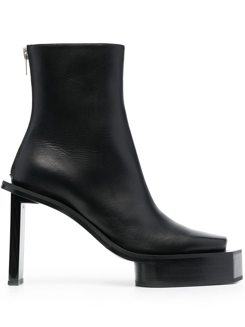 structured sole ankle boots - 1