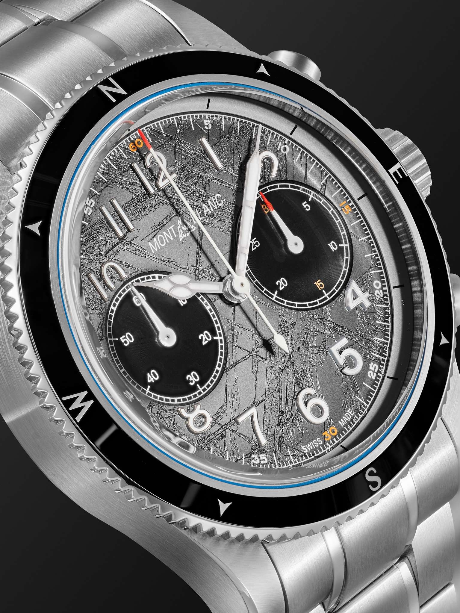 1858 0 Oxygen The 8000 Automatic Chronograph 42mm Stainless Steel Watch, Ref. No. 130983 - 5