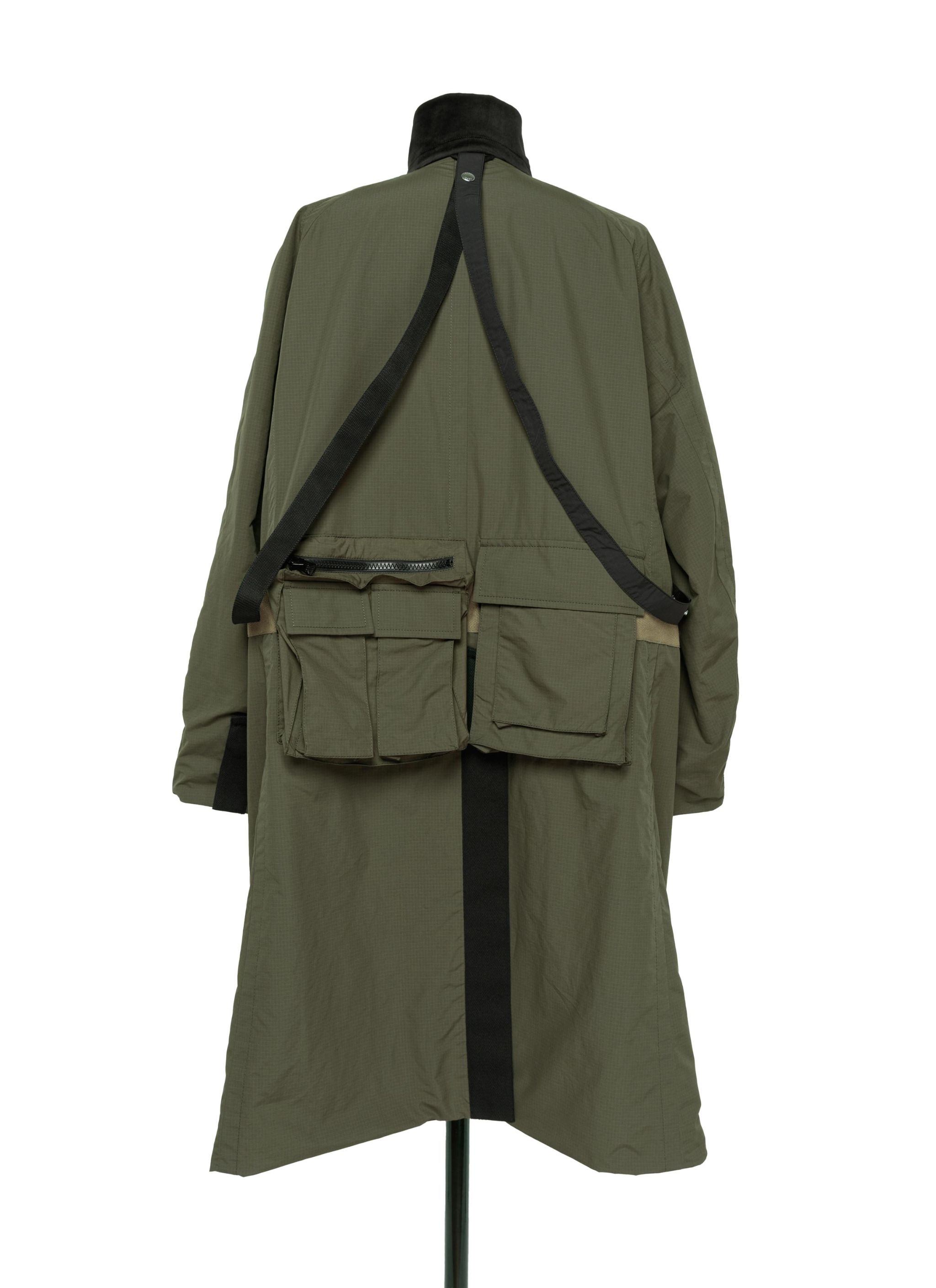 Matte Taffeta Reversible Coat - 7
