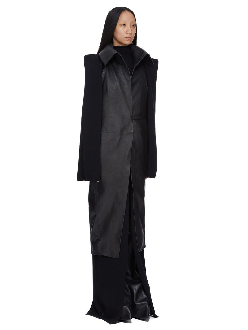 dracucollar leather coat 2