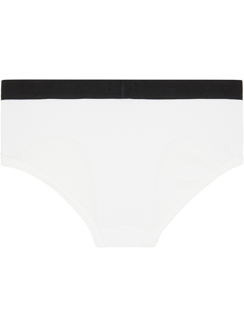 TOM FORD White Cotton Briefs outlook