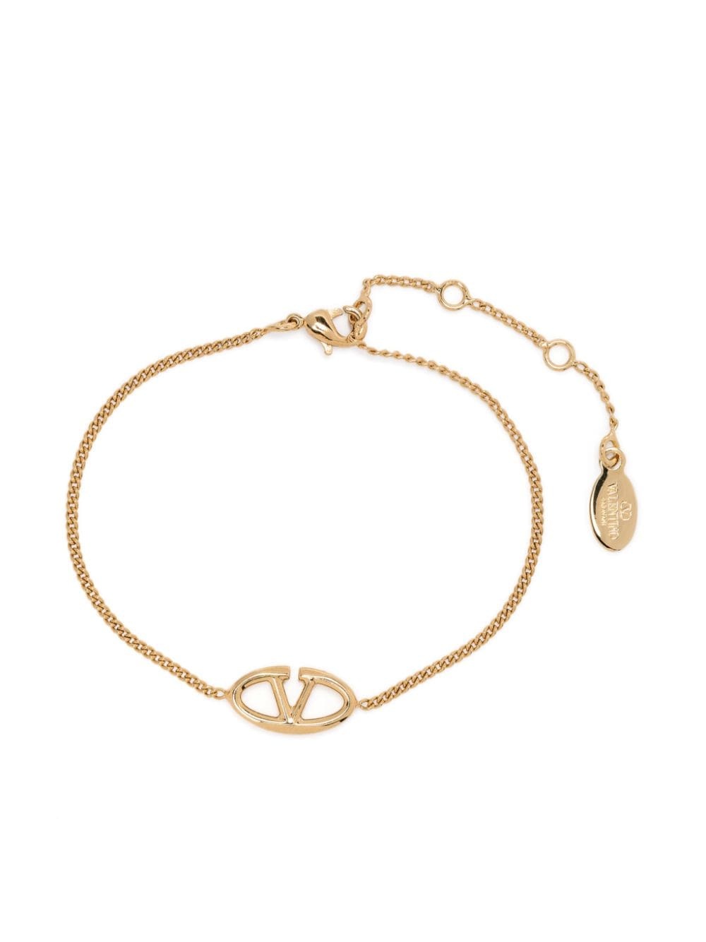 VLogo chain-link bracelet - 1