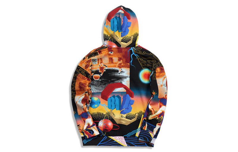 Li-Ning Li-Ning Paris fashion week FW20 Series Loose Pullover Hoodie 'Multi-Color' AWDQ633-1 outlook