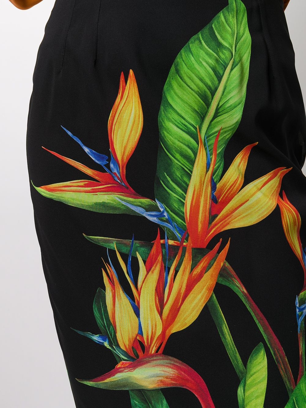 bird paradise print skirt - 5