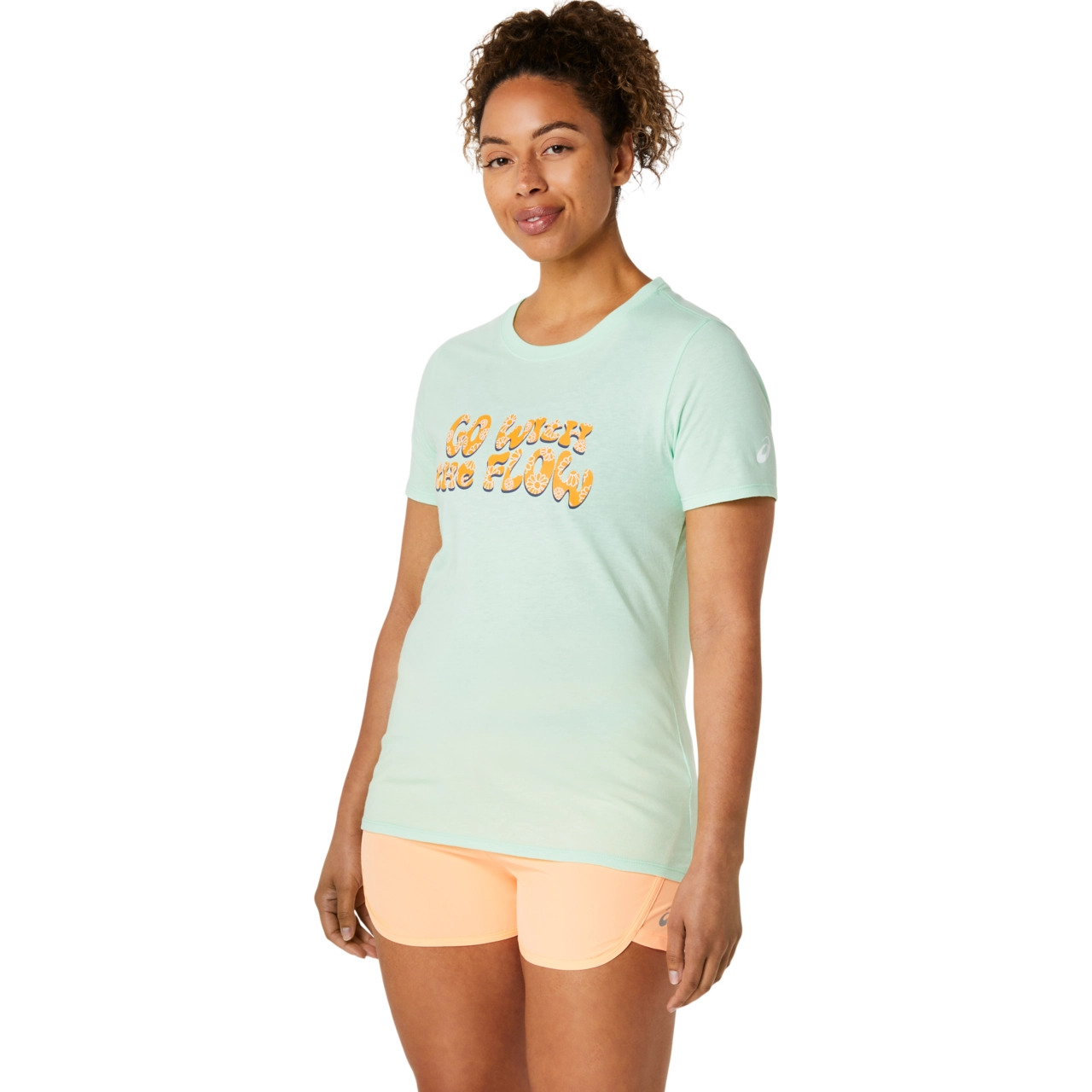 WOMEN'S ASICS BALANCED SHORT SLEEVE TEE - 3