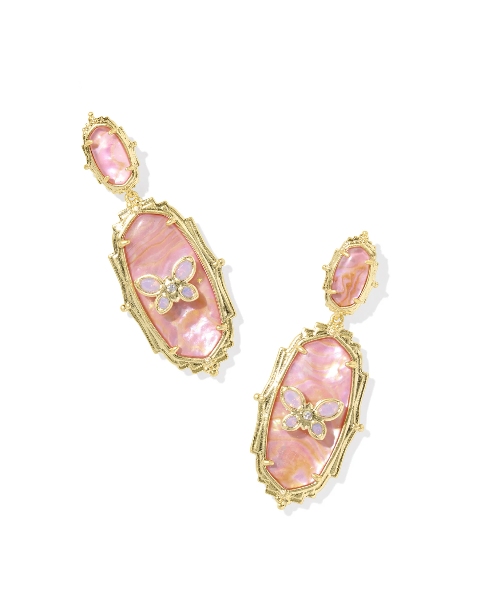 Dolly Parton x Kendra Scott Elle Butterfly Gold Statement Earrings - 1