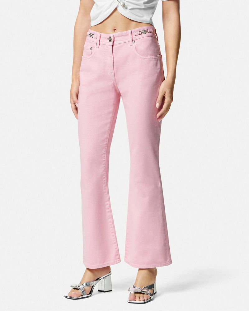 VERSACE Medusa '95 Crop Flared Jeans outlook