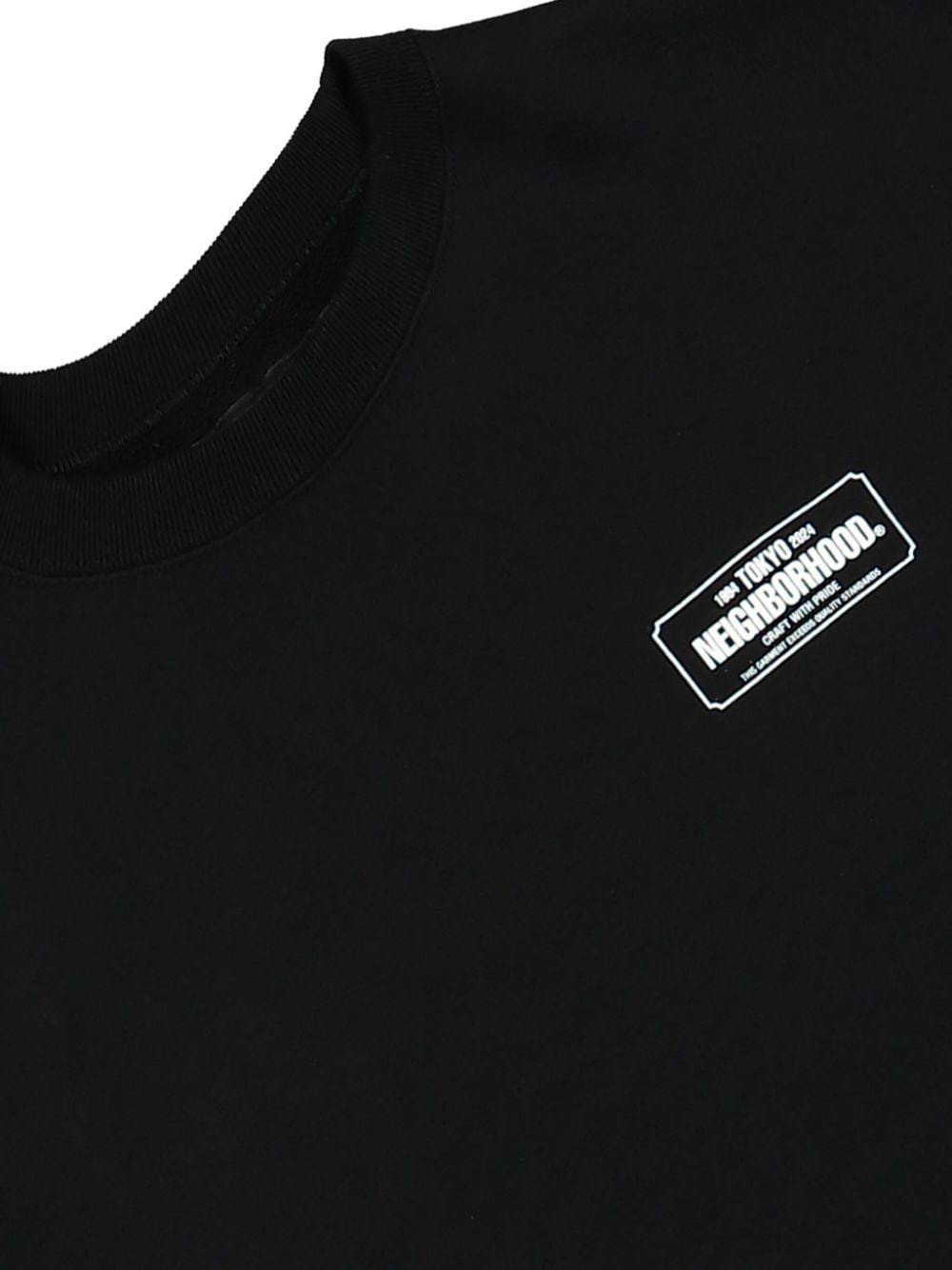 logo-patch cotton sweatshirt - 3
