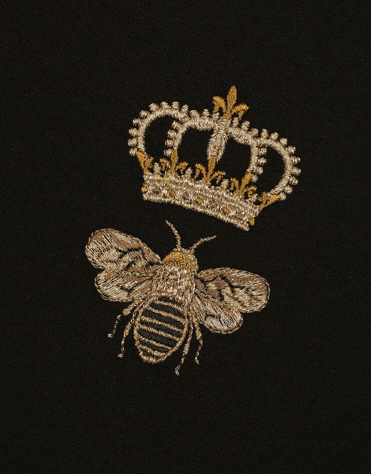 Cotton T-shirt with embroidery - 4