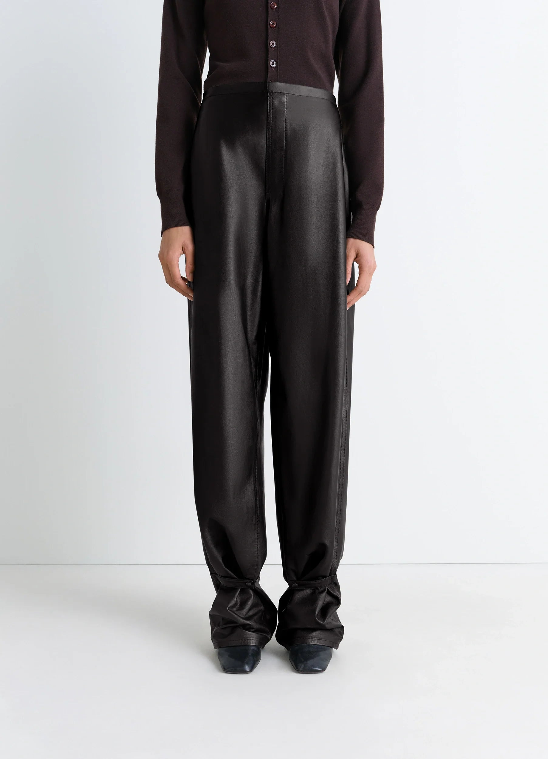 SOFT LEATHER PANTS - 5