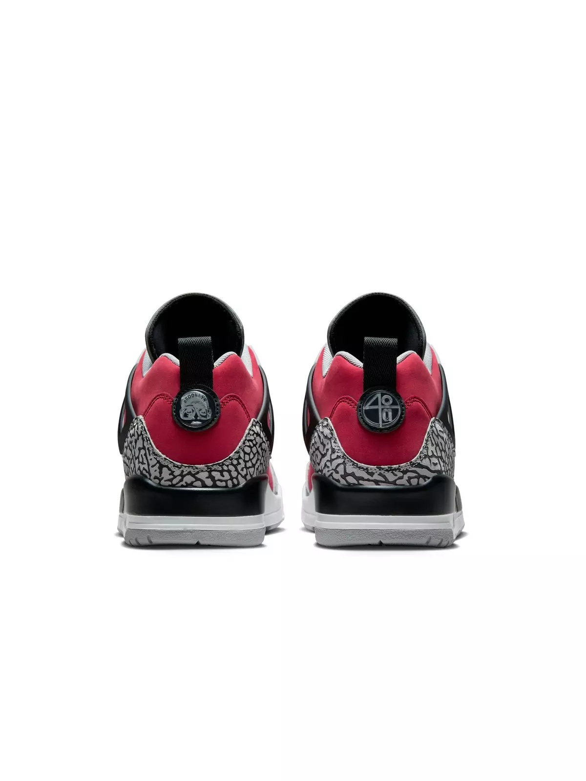 Spizike Low "Gym Red/Black/Wolf Grey/Cool Grey" Men's Shoe - 7