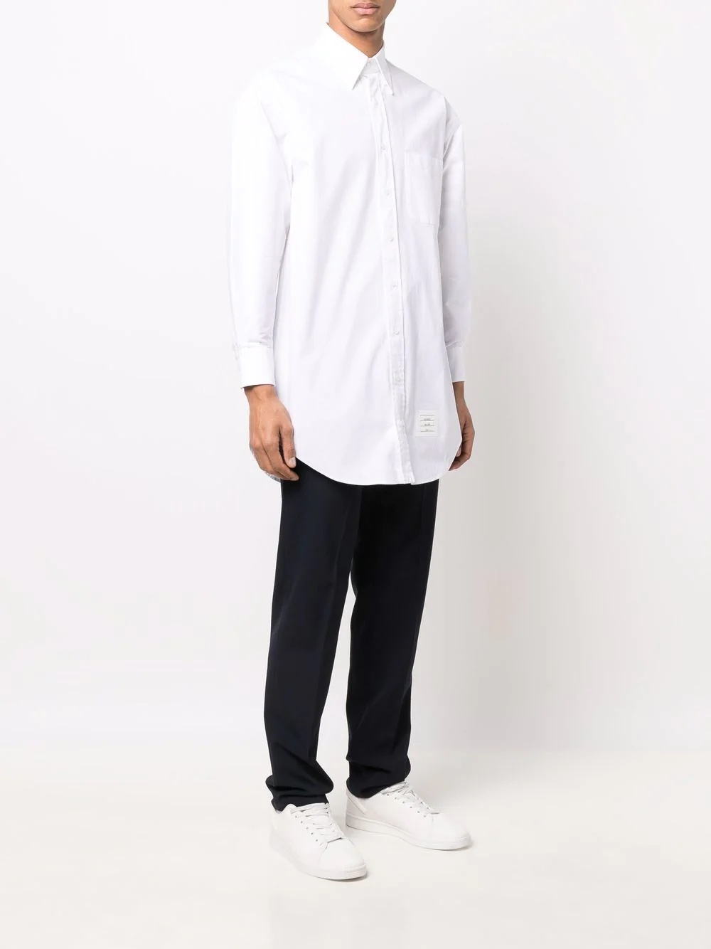 4-Bar stripe oversized shirt - 3