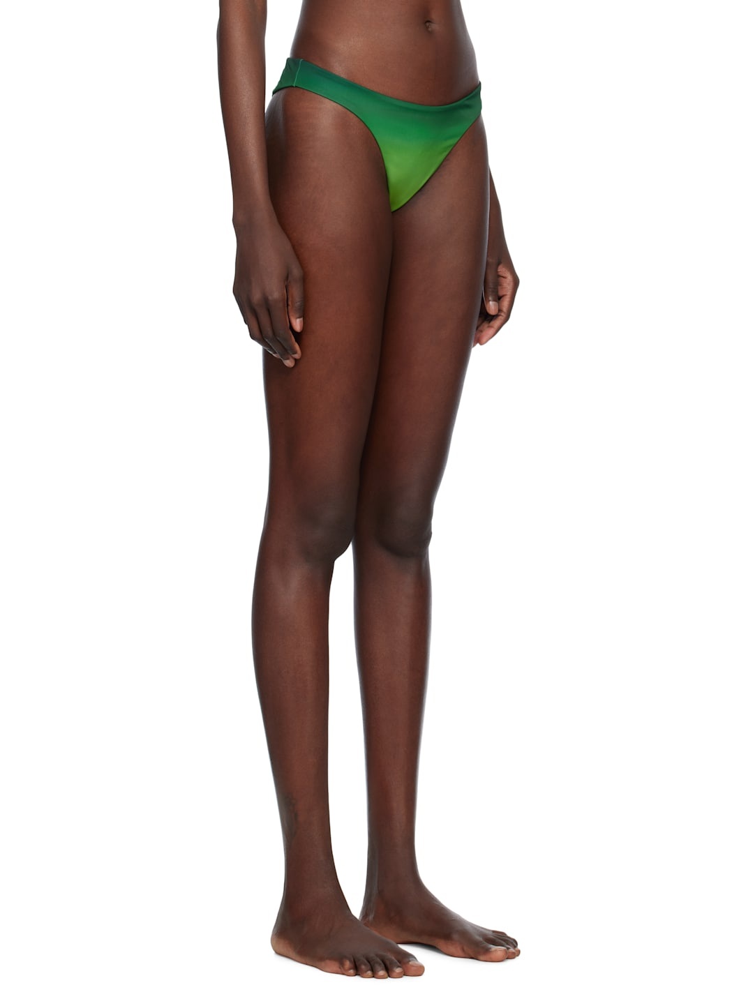 Green Gradient Bikini Bottom - 2