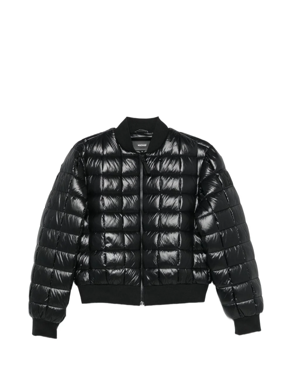 quilted bomber jacket - 1