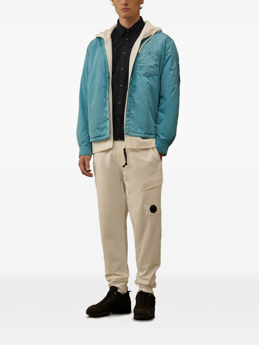pocket-detail overshirt - 2