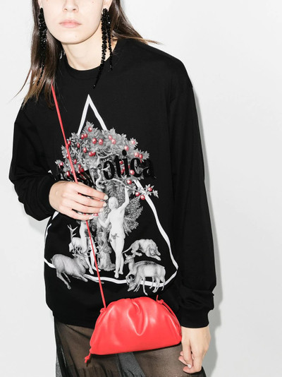 Christopher Kane Naturotica Adam Eve long sleeve T-shirt outlook