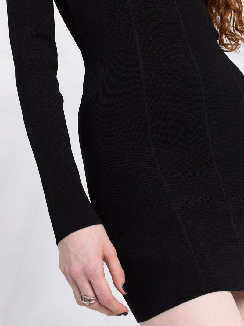 Villar long-sleeve mini dress 3