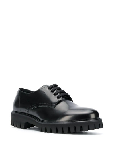 MSGM chunky sole Derby shoes outlook