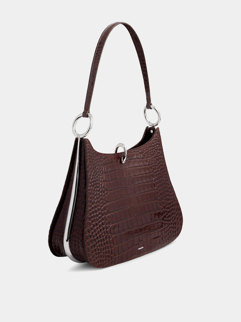 LARGE RING LEATHER BAG 3