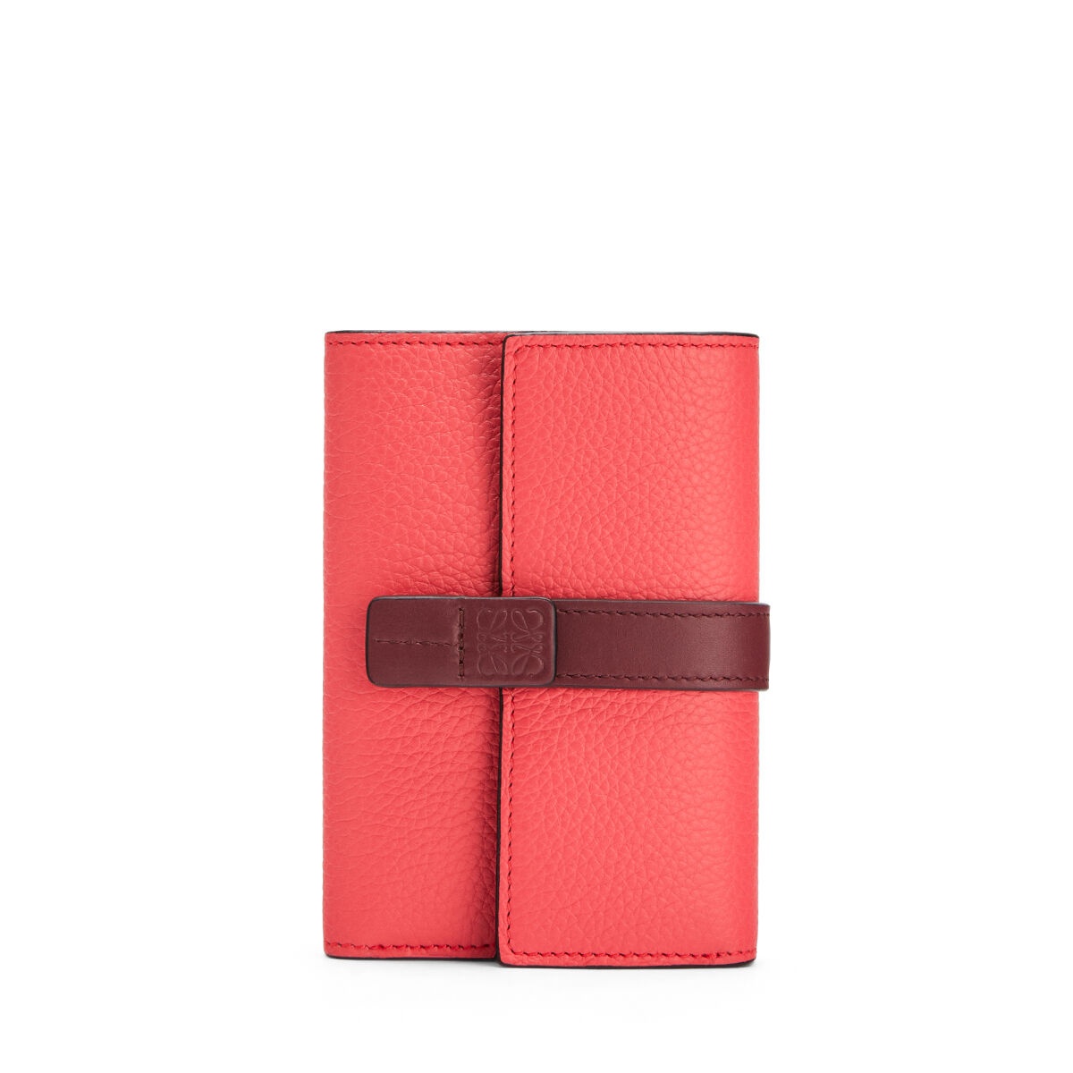 Small vertical wallet in soft grained calfskin - 1