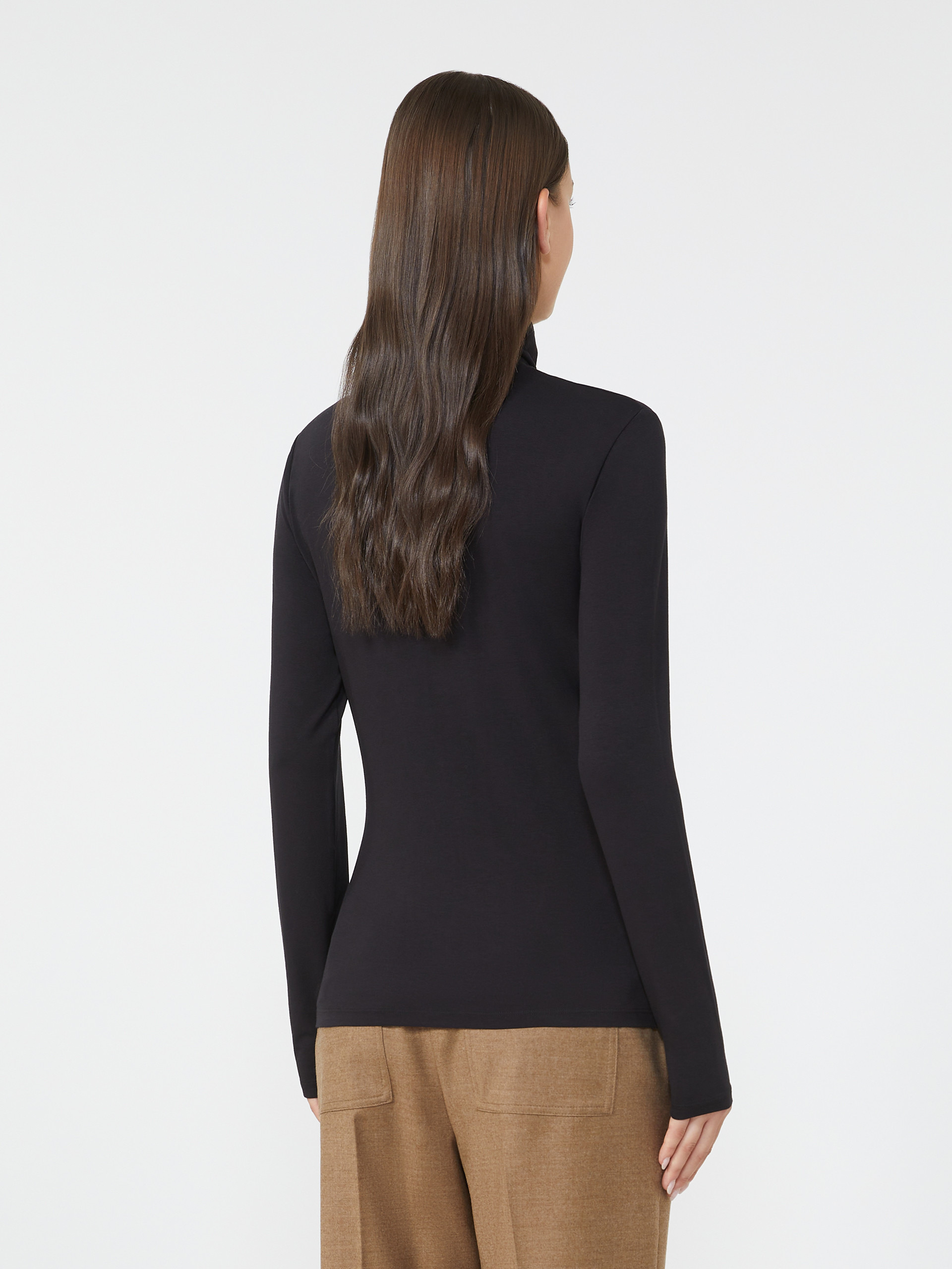 MULTIF Stretch viscose turtleneck - 4