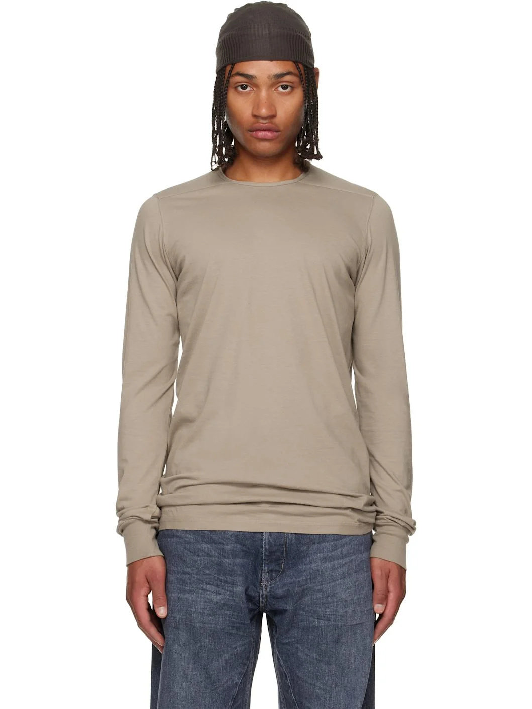 Taupe Concordians Level LS T-shirt - 1