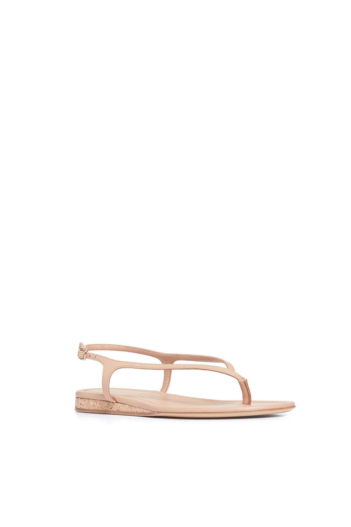 Gia Sandals in Dark Camel Leather - 2