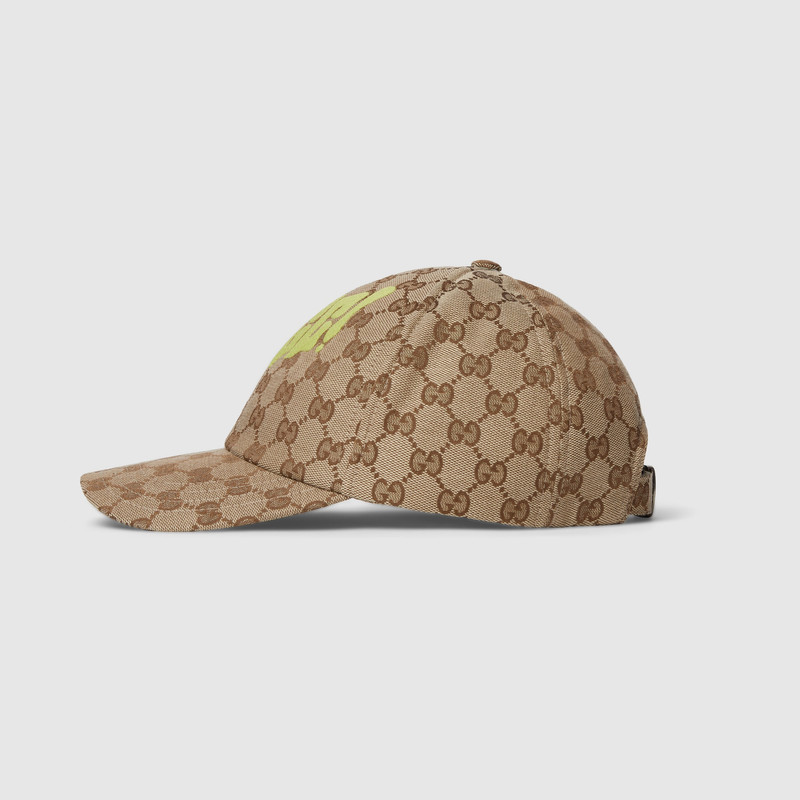 GUCCI GG canvas baseball cap with print outlook