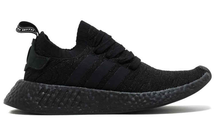 (WMNS) adidas NMD_R2 Primeknit 'Triple Black' BY9525 - 2