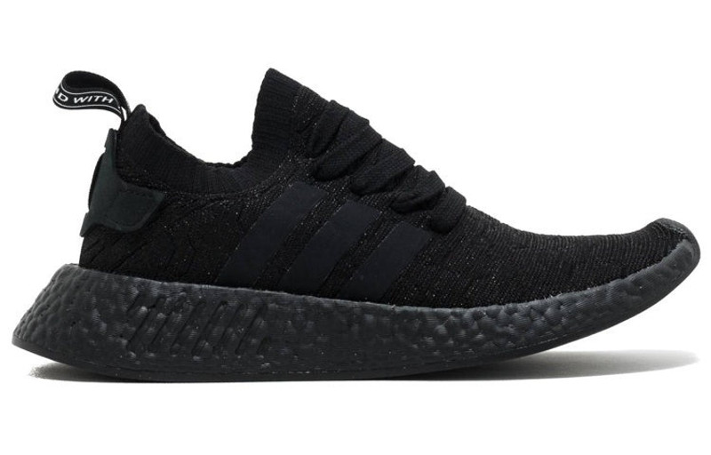 adidas (WMNS) adidas NMD_R2 Primeknit 'Triple Black' BY9525 outlook