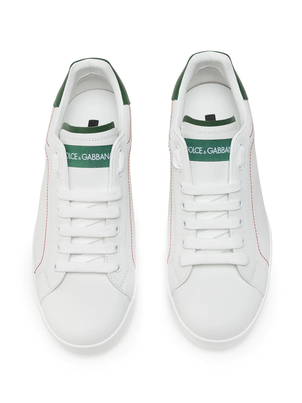 logo patch Portofino sneakers - 4