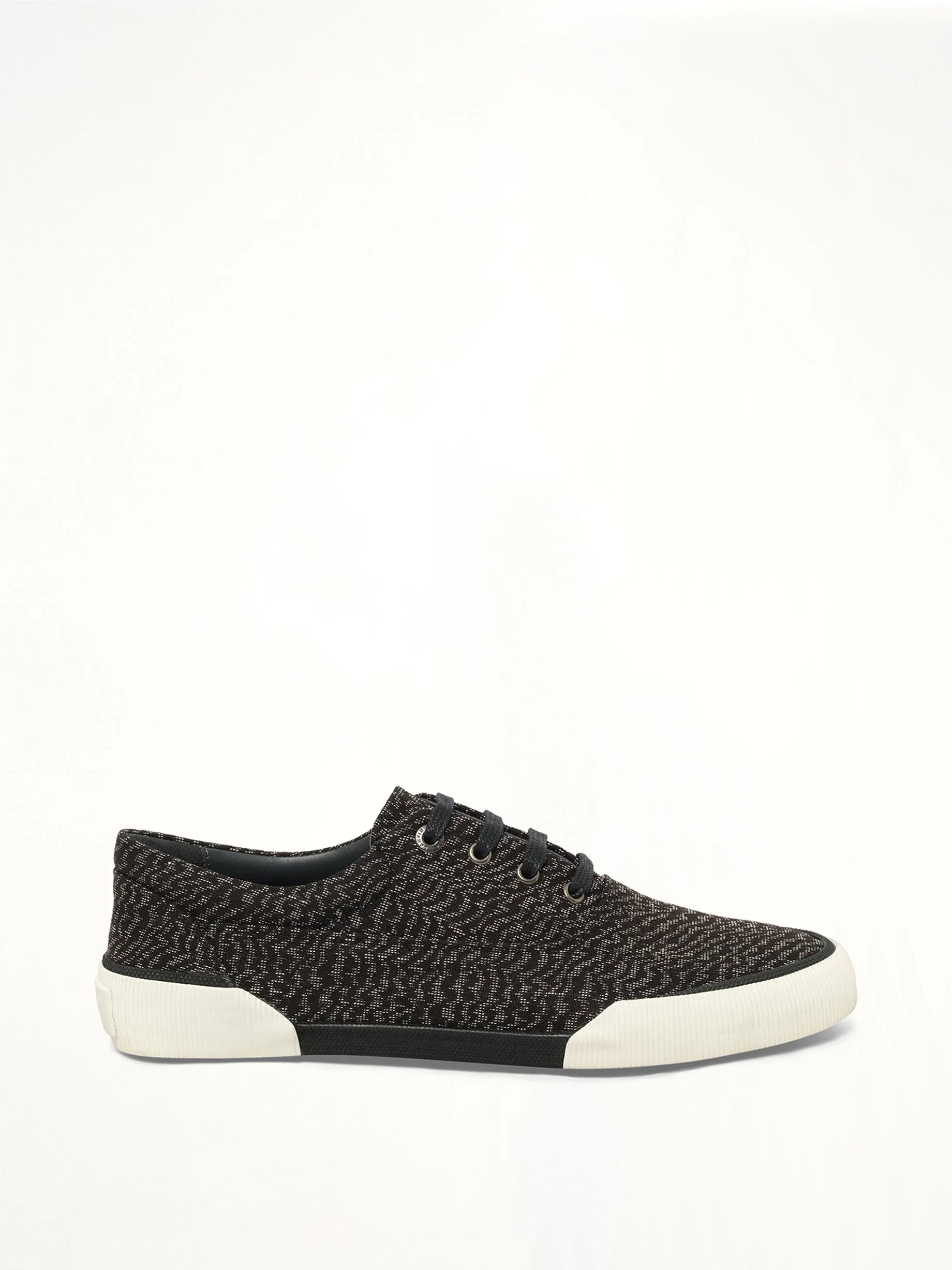 Oxford Sneaker in Black - 1