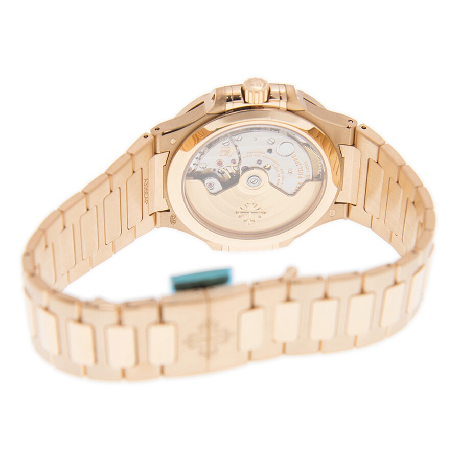 Patek Philippe Nautilus 18kt Rose Gold Automatic Silver Dial Ladies Watch 7118-1R-001 - 4