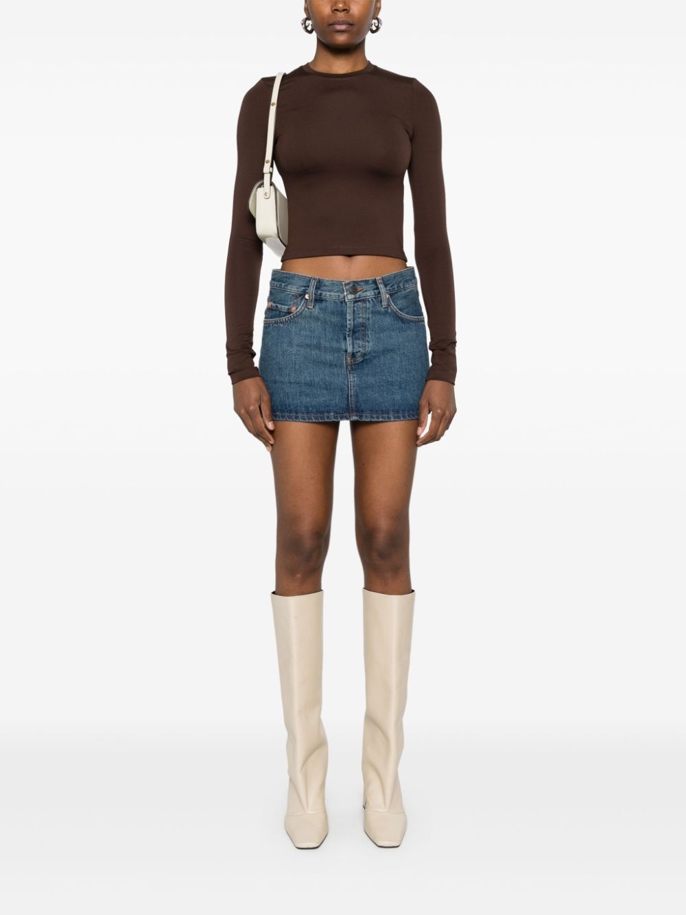 cropped T-shirt - 2