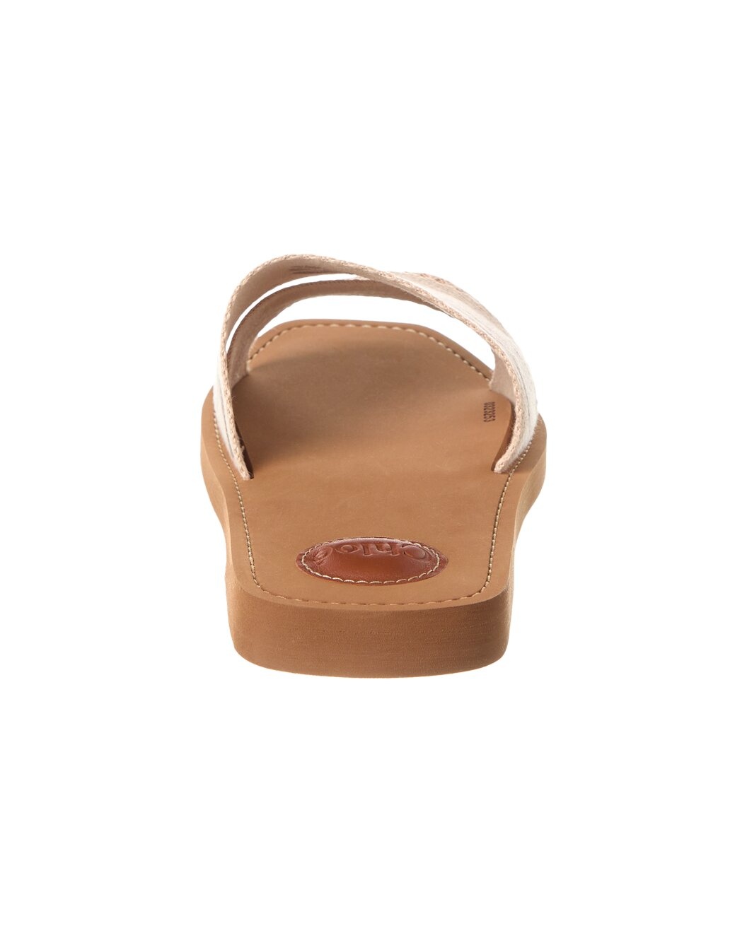 Chloé Woody Logo Canvas Slide - 3