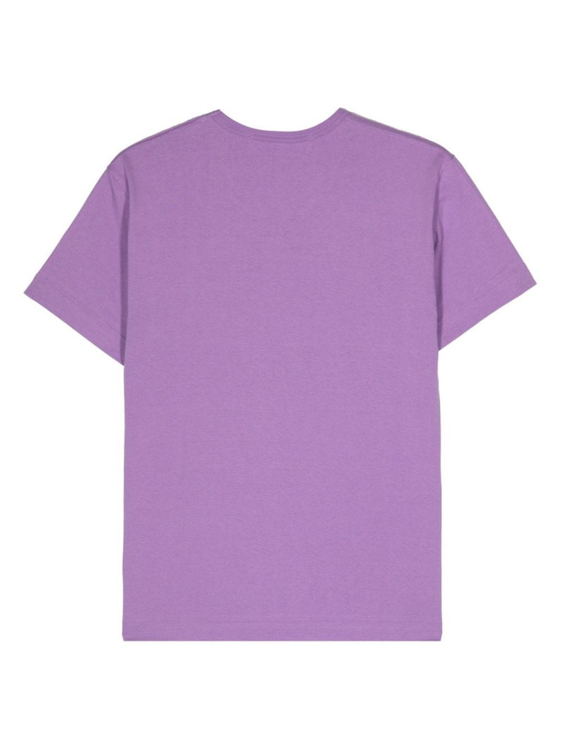 Comme des Garçons PLAY logo-appliqqué cotton T-shirt outlook
