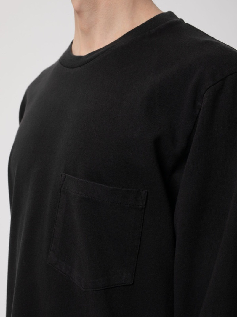 Rudi Heavy Pocket Tee Black 6