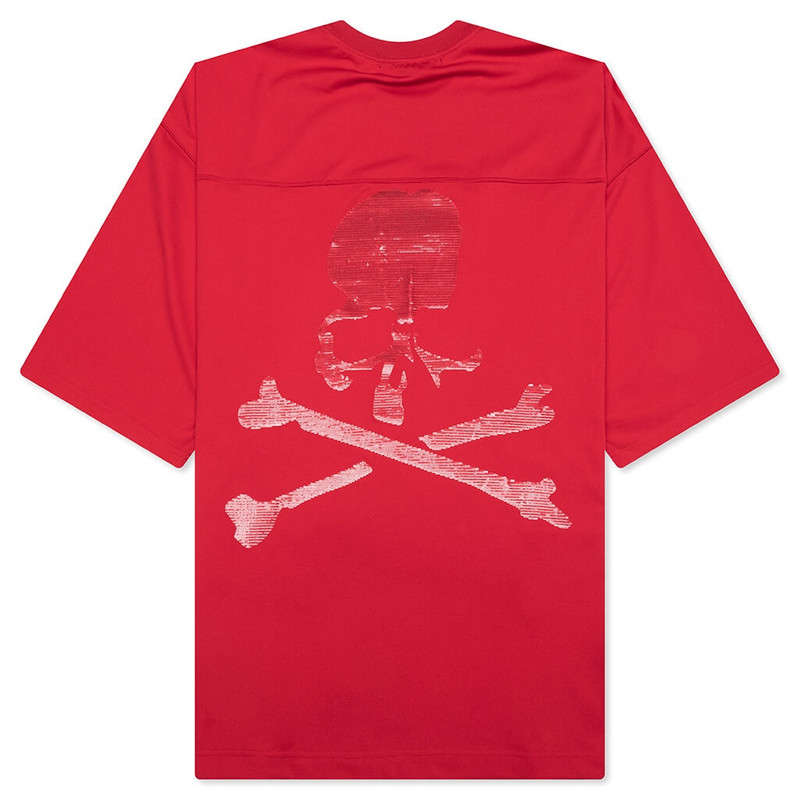 MASTERMIND WORLD FOOTBALL T-SHIRT - RED outlook