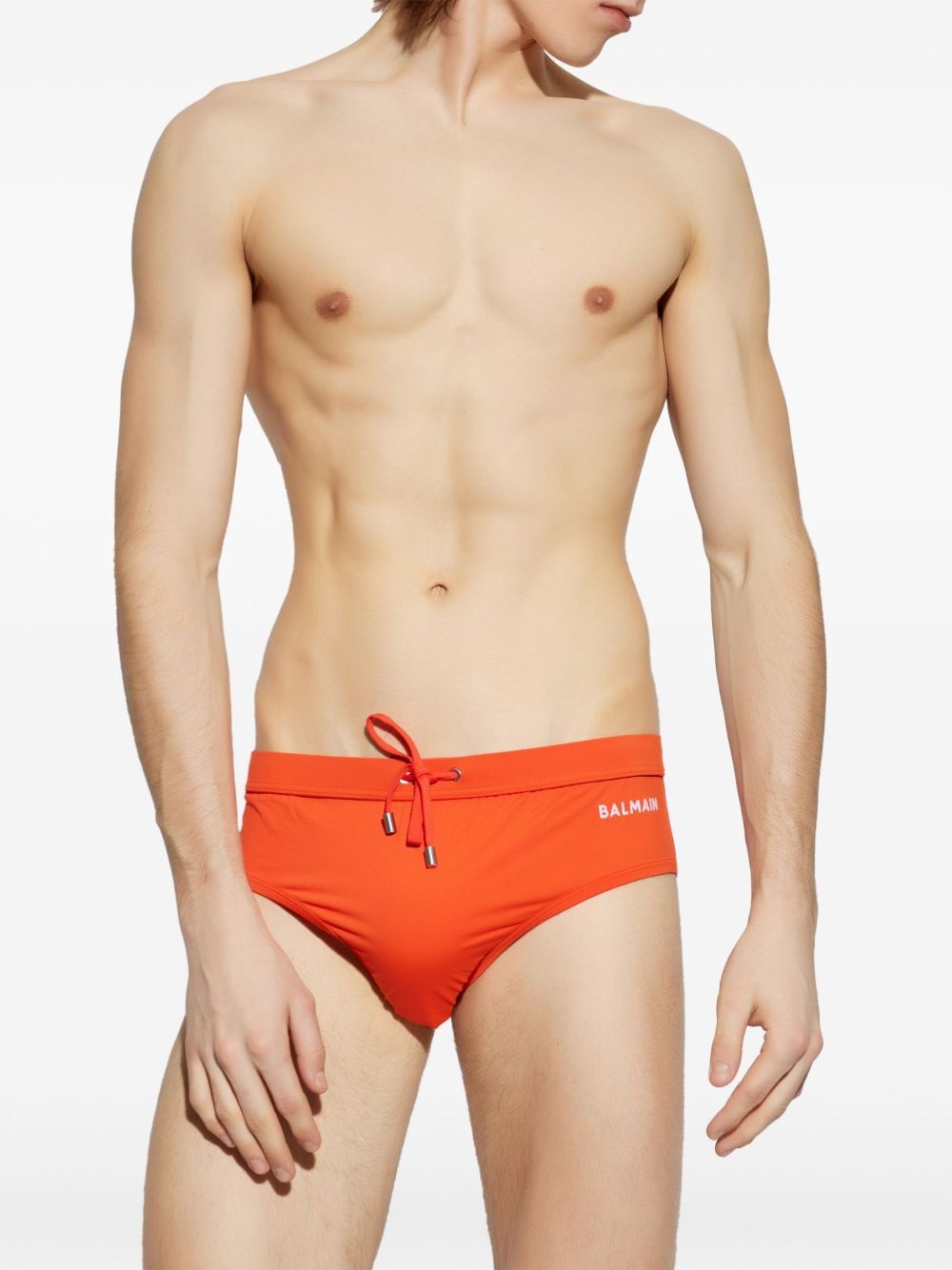 logo-print swim trunks - 2