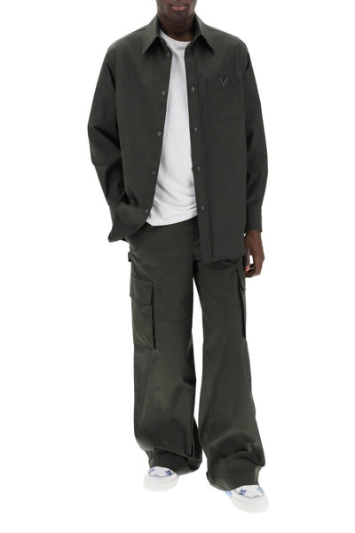 Valentino CARGO PANTS IN STRETCH NYLON outlook