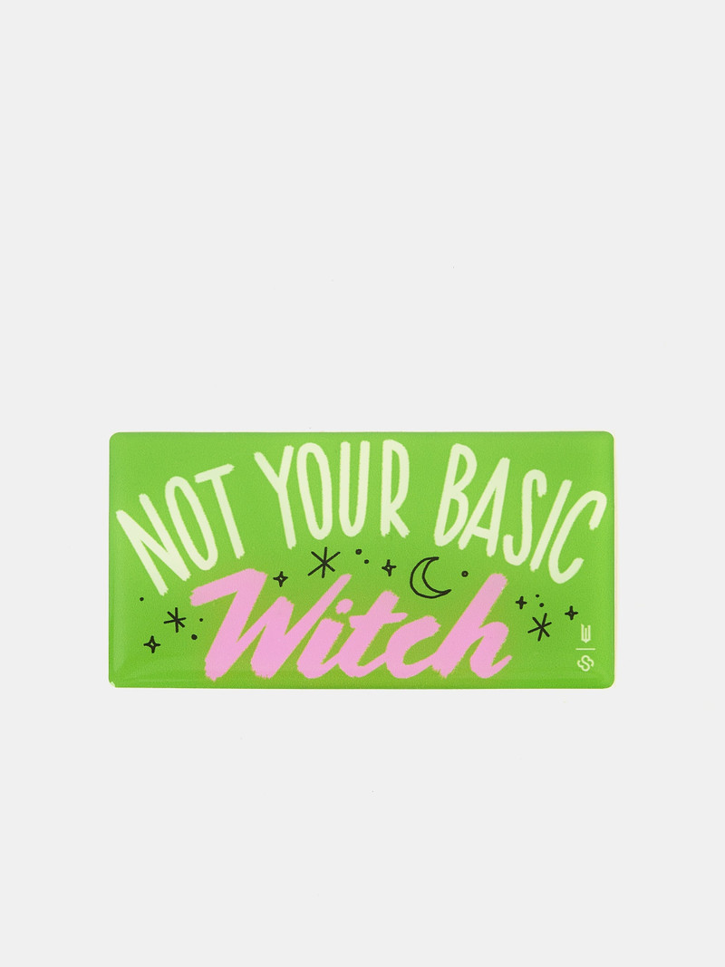 The Sticker with Friendship 'Not Your Basic Witch' 1
