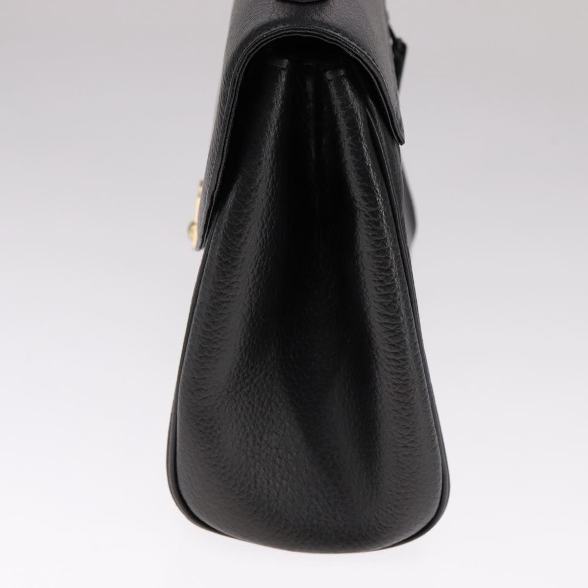 Burberry Hand Bag Leather Black - 5